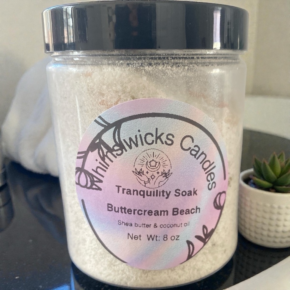 Hand Crafted Bath Salts - 8oz - Picture 3 of 5